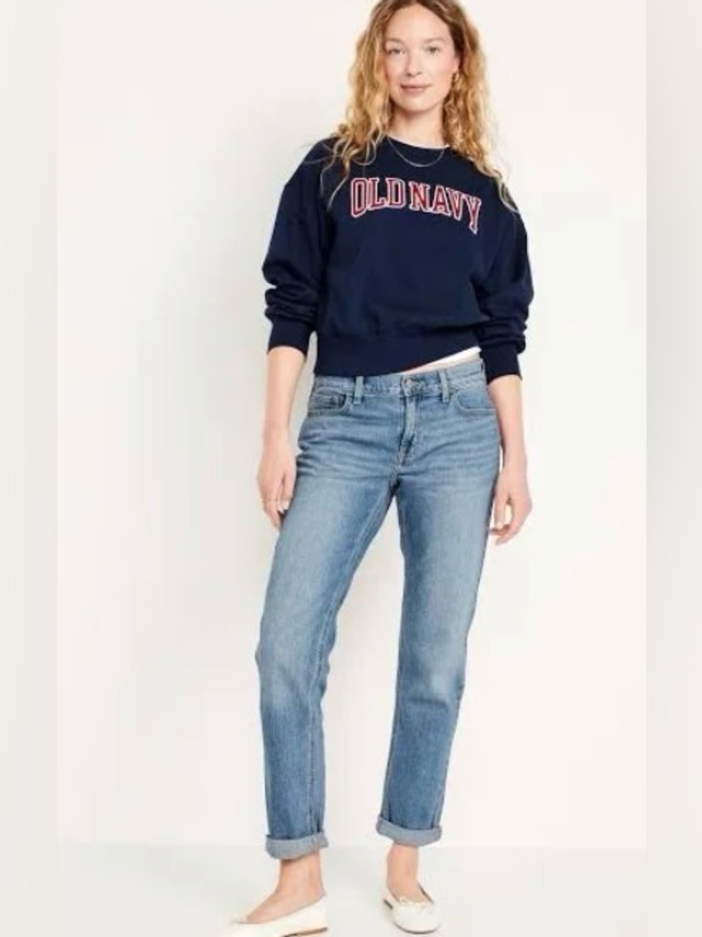 Old navy women’s low rise boyfriend jeans